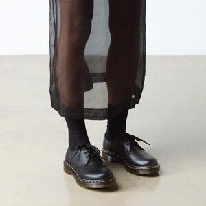 Dr. Martens Black Leather 3-Eye Oxfords | Women’s US 6